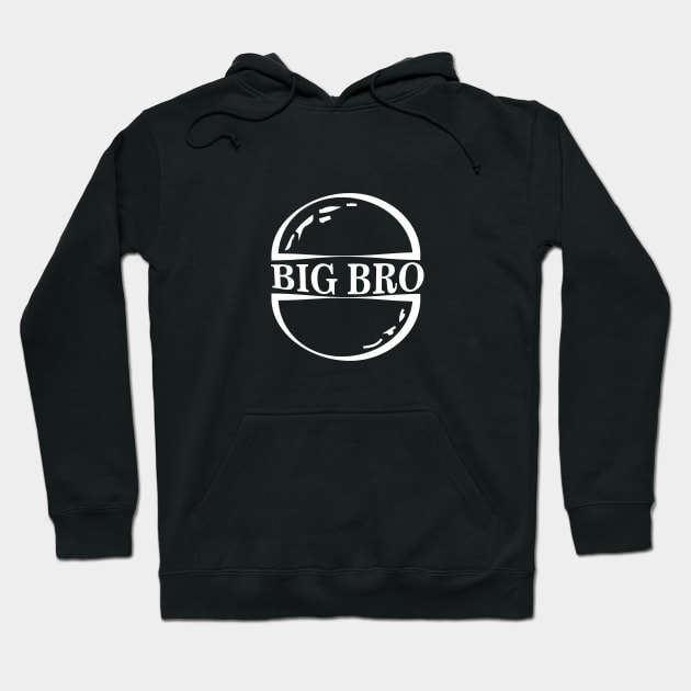 Big bro Tshirt, Brother Shirt, Big Brother white Hoodie by Aspita